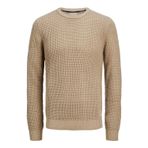 Jack & Jones Erkek Jjenick Örgü Bisiklet Yaka Noos Kazak Kazak, Tabak Takımı, XXL