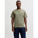 JACK & JONES Erkek Jjeorganic Basic Tee Ss O-Neck Noos T-Shirt, Vetiver., XXL
