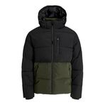 JACK & JONES Erkek Jjeowen Puffer Sn, Rosin, L