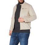 Jack & Jones Erkek JJEROCKY JACKET NOOS Suni deri ceket, Bej, M