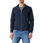 JACK & JONES Erkek Jjerush Harrington Noos Bomber Ceket, Navy Blazer, L EU