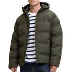 JACK & JONES Erkek Jjesoho Puffer Hood Sn, Rosin, M
