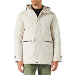 JACK & JONES Erkek Jjetiko Parka Sn ceket, Moonbeam, S