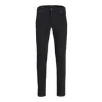 Jack & Jones Erkek Jjıglenn Düşük Bel Slim Fit Jean Pantolon 12246949 Siyah 36/32