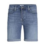 JACK & JONES Erkek JJIRICK JJFOX SHORTS 50SPS CB 037 SN Şort, Blue Denim, S