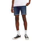 JACK & JONES Erkek JJIRICK JJFOX SHORTS 50SPS CB 038 SN Şort, Blue Denim, S