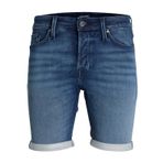 Jack & Jones Erkek JJIRICK JJICON SHORTS GE 341 I.K SS24 SN Şort, Blue Denim, S