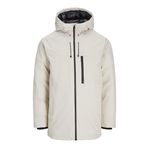 JACK & JONES Erkek Jjpayne Ceket Parka, Moonbeam, S