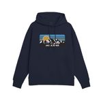 JACK & JONES Erkek Jjpeak Sweat Hood kapüşonlu kazak, Lacivert (Navy Blazer), M