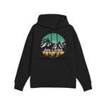 JACK & JONES Erkek Jjpeak Sweat Hood kapüşonlu kazak, Siyah, S