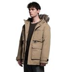 JACK & JONES Erkek Jjstar Ceket Parka, Elmwood, S