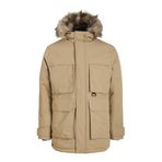 JACK & JONES Erkek Jjstar Ceket Parka, Elmwood, XXL
