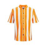 Jack & Jones Erkek JORBELMONT KNITTED SHIRT Gömlek Dark Cheddar XXL