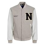 JACK & JONES Erkek JORCOLLEGE WOOL BLEND BOMBER NOOS Mont Ceket Koyu Bej L