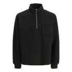 JACK & JONES Erkek Jorgreene Teddy Sweat High Neck, Siyah, XL