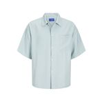 Jack & Jones Erkek JORJOHN OVERSIZED SHIRT SS Gömlek, Yeşil, S