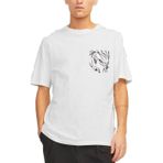 JACK & JONES Erkek Jorlafayette Pocket Tee Ss bisiklet yaka tişört, Cloud Dancer., XXL