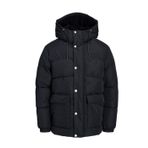 Jack & Jones Erkek JORLAKEWOOD PARKA JACKET BF Ceket, Siyah, XL
