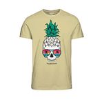 JACK & JONES Erkek Jormindskull Tee Ss bisiklet yaka FST tişört, Fransız vanilya, S