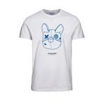 JACK & JONES Erkek Jorpal Tee Ss Crew Neck FST Tişört, Parlak beyaz, XXL