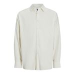 JACK & JONES Erkek Jorparos büyük beden tişört Ls, Antik Beyaz, XL