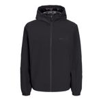 Jack & Jones Erkek Jorvesterbro Kapüşonlu Suya Dayanıklı Mevsimlik Mont Ceket 12272898 Siyah M