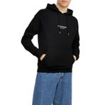 JACK & JONES Erkek Jorvesterbro Sweat Hood Noos Kapüşonlu Sweatshirt, Black, M