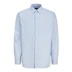 JACK & JONES Erkek Jprblabushwick Stanley Gömlek L/S Sn Uzun Kollu Gömlek, Mavi (Chambray Blue), M