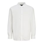 JACK & JONES Erkek Jprblabushwick Stanley Gömlek L/S Sn Uzun Kollu Gömlek, Parlak beyaz, XXL