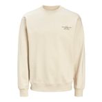 JACK & JONES Erkek Jprblachad Branding Sweat Crew Neck Sn Sweatshirt, Yaz kumu, XXL