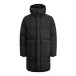 Jack & Jones Erkek JPRBLAJEFFERSON LONG PUFFER Mont, Siyah, M