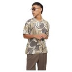 JACK & JONES Erkek Jprblapalma Resort Shirt S/S Sn kısa kollu gömlek, Traverten, L