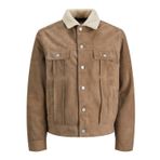 Jack & Jones Erkek JPRBLUSUEDE JACKET Ceket, Kahverengi, XL