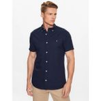 Jack & Jones Erkek Jprblusummer Shıeld Shırt S/s Ln Gömlek-Lacivert - XS