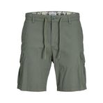 JACK & JONES Erkek JPSTACE JJSUMMER CARGO SHORT Kargo Şort Avage Green, S