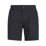 JACK & JONES Erkek JPSTACE JJSUMMER LINEN BLEND SHORT SN Şort, Black, S