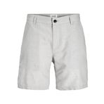 JACK & JONES Erkek JPSTACE JJSUMMER LINEN BLEND SHORT SN Şort, Crockery, L