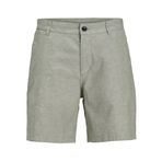 JACK & JONES Erkek JPSTACE JJSUMMER LINEN BLEND SHORT SN Şort, Deep Lichen Green Detail:MELANGE, L