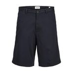 JACK & JONES Erkek Jpstbill Barret Chino Şort LNG Sn, Koyu Lacivert, S