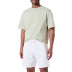 Jack & Jones Erkek JPSTBILL JJKIDD WASH SWEAT SHORTS Şort, Parlak Beyaz, S