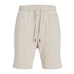 JACK & JONES Erkek Jpstbradley Sweat Şort Sn GMS Şort, Moonbeam, L