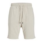 JACK & JONES Erkek Jpstbradley Sweat Şort Sn GMS Şort, Moonbeam, S