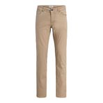Jack & Jones Erkek Jpstclark Finn Pants Noos Jack & Jones Erkek Pantolon Regular Fit Pantolon, Limon Biber, 33W / 32L