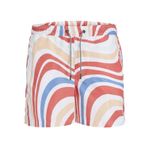 JACK & JONES Erkek JPSTFIJI JJSWIM AOP SS24 LY SN Deniz Şortu Beyaz S