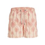 JACK & JONES Erkek JPSTFIJI JJSWIM AOP SS24 LY SN Deniz Şortu Pembe S