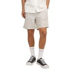 JACK & JONES Erkek JPSTJAIDEN JJSUMMER LINEN BLEND SHORT SN Jogger Şort Koyu Bej S