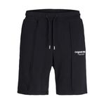 JACK & JONES Erkek Jpstkane Jjvesterbro Sweat GMS Sn Şort, Siyah, M