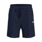 JACK & JONES Erkek Jpstkane Soho Sweat Şort Mid Sn, sky captain, S
