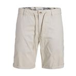 JACK & JONES Erkek JPSTMARCO JJSUMMER CHINO SHORT Chino Şort Kırık Beyaz S