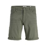 JACK & JONES Erkek Jpstrick Ethan Icon Şort SRT Sn, Çoklu Basil, XS
